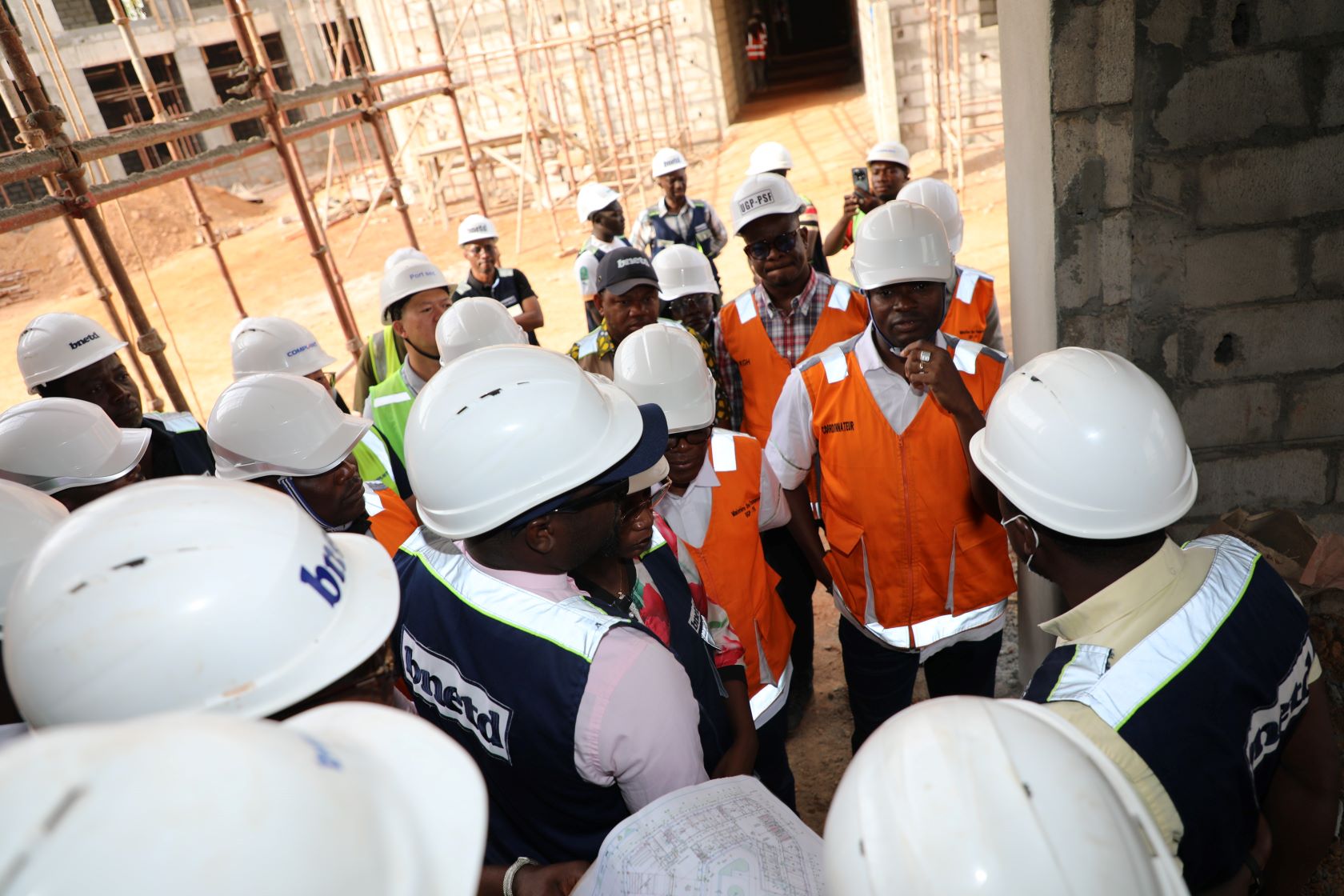 ETAT D'AVANCEMENT DES TRAVAUX DU CHANTIER AU MOIS DE MARS 2025 | UGP-PSF