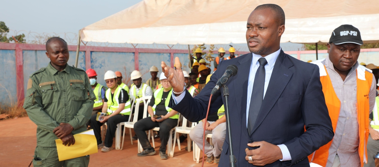 photo session de sensibilisation à la securité au Port Sec